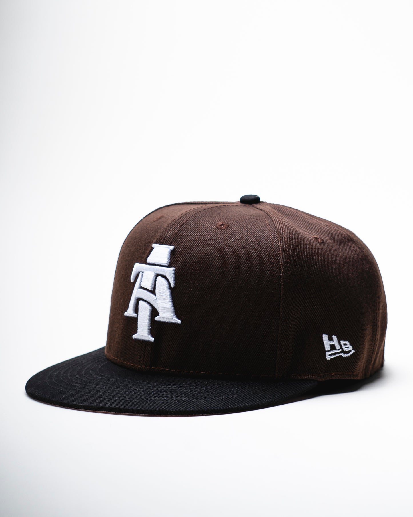 Mocha Brown/Pink Bowl Champs Fitted