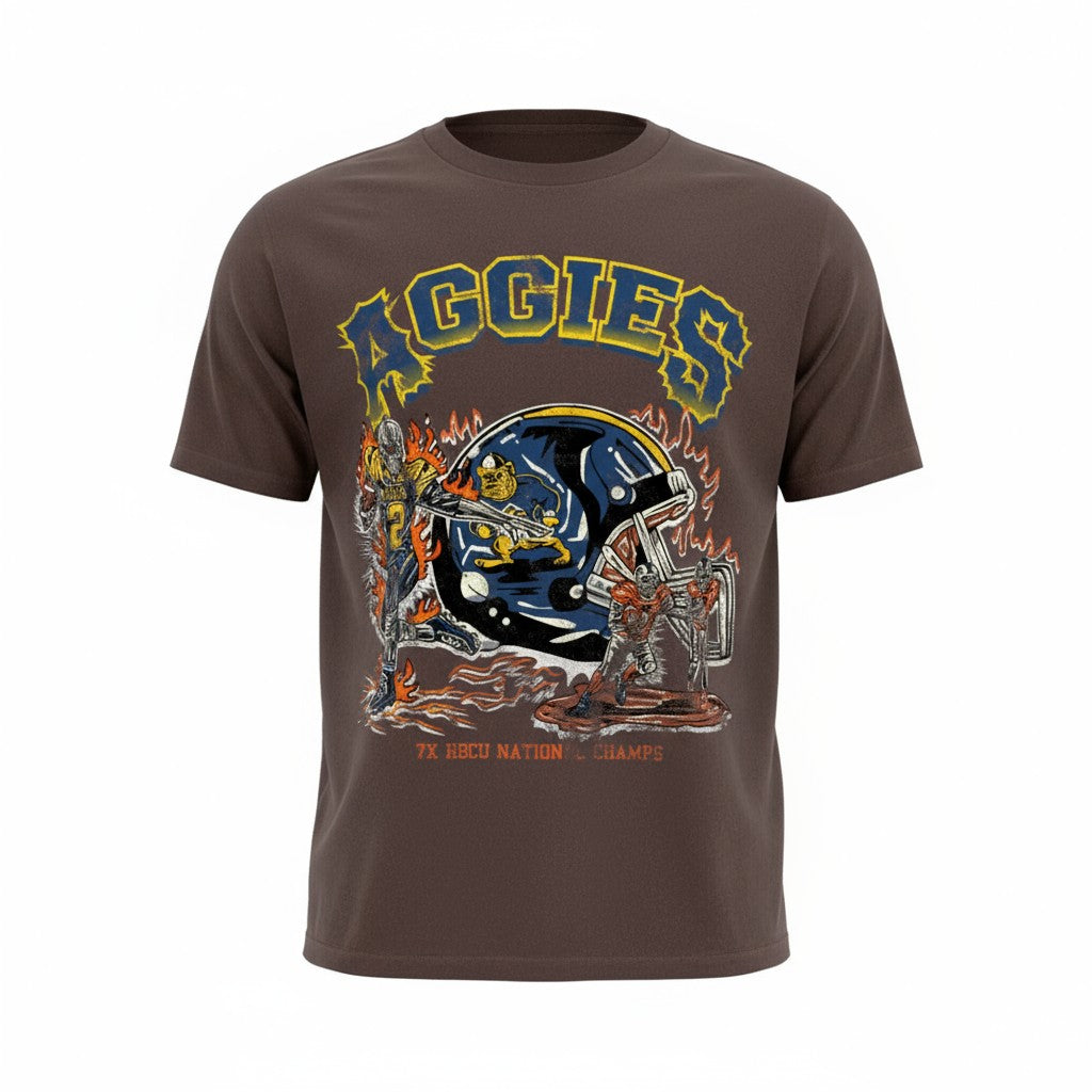 Aggie Football Vintage Tee v2