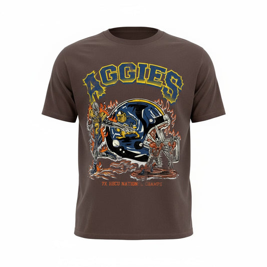 Aggie Football Vintage Tee v2