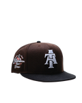 Mocha Brown/Pink Bowl Champs Fitted