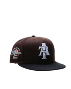 Mocha Brown/Pink Bowl Champs Fitted