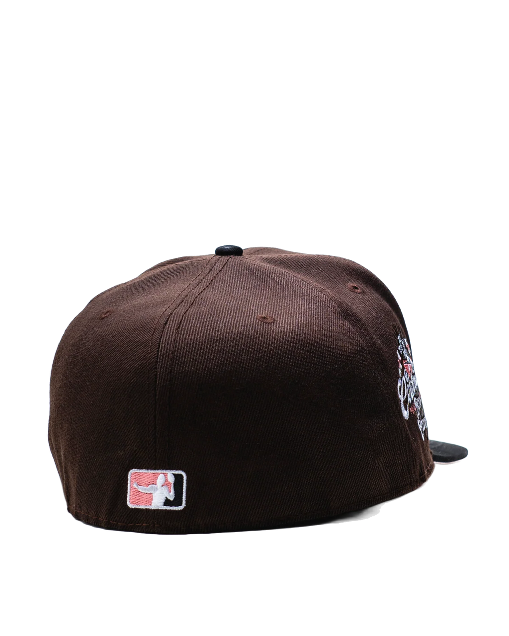 Mocha Brown/Pink Bowl Champs Fitted