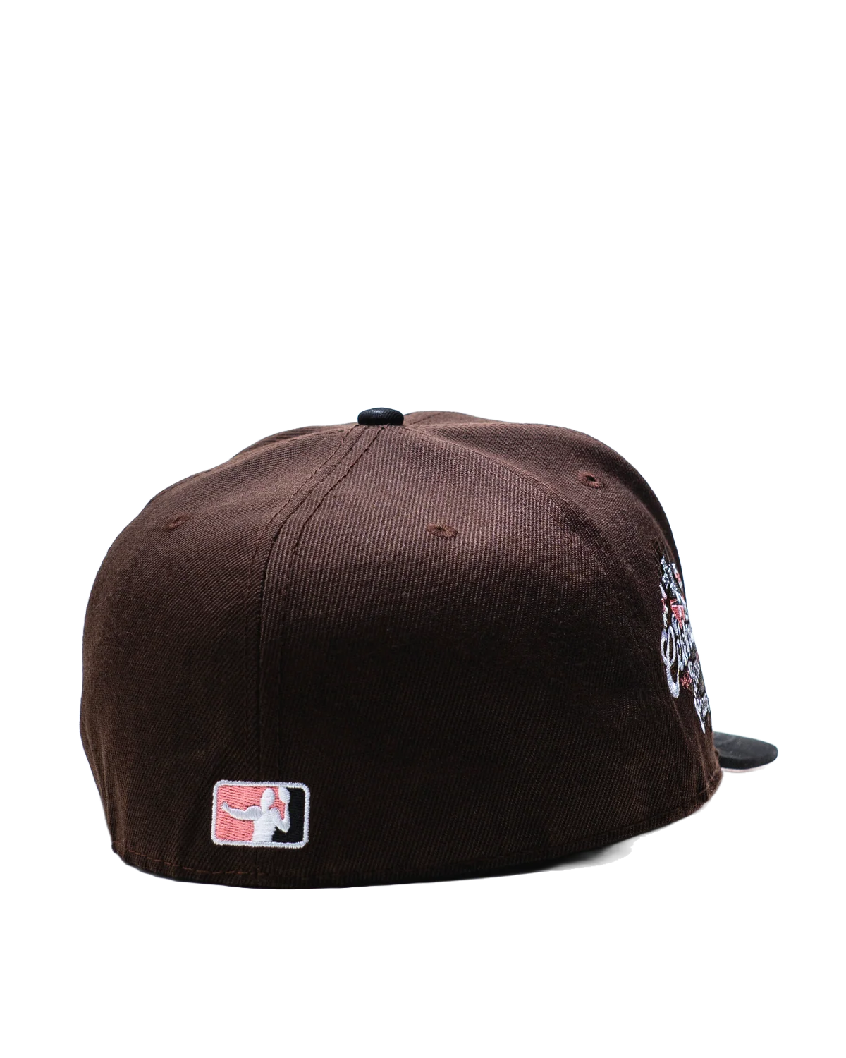 Mocha Brown/Pink Bowl Champs Fitted