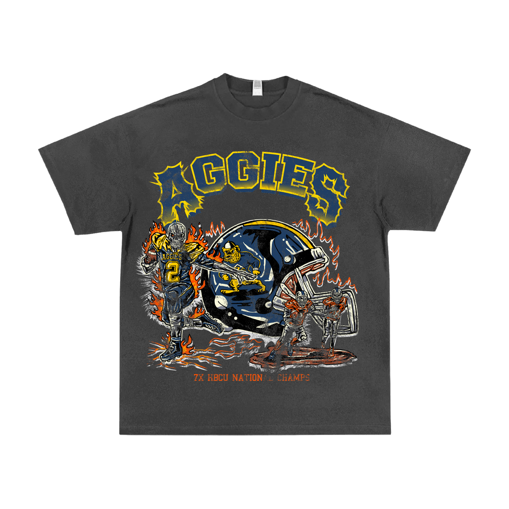 Aggie Football Vintage Tee v2