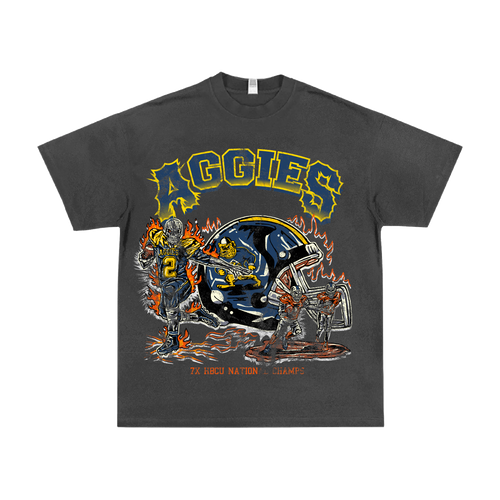 Aggie Football Vintage Tee v2